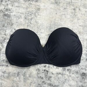 Black Strapless bikini top